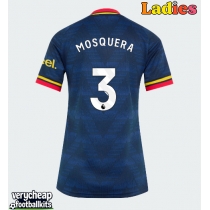 Arsenal Cristhian Mosquera #3 Replica Away Shirt Ladies 2026-27 Short Sleeve